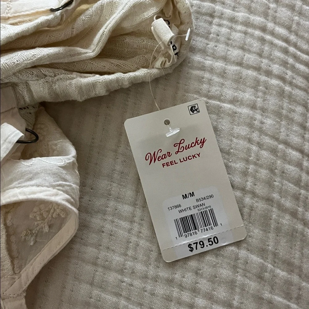 Lucky Brand Cream Blouse - Picture 6 of 6
